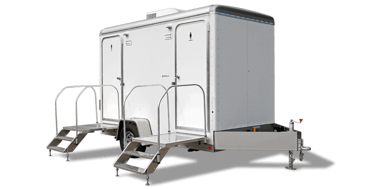 Luxury Restroom Trailer Rentals Oconomowoc WI